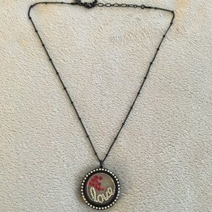 Large Origami Owl Locket and Chain